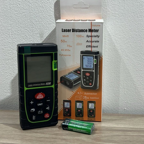 TELEMETRO LASER DE CONSTRUCCION 40M Quickbuy Haven